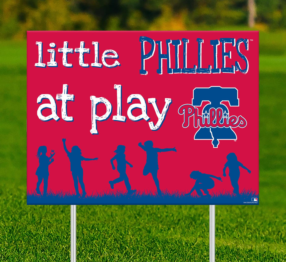 Wholesale MLB2031-Children At Play Yard Sign / M2031-Philadelphia Phillies