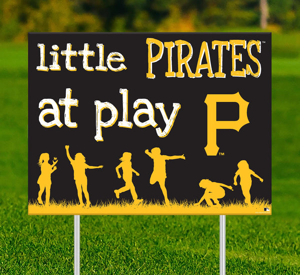 Wholesale MLB2031-Children At Play Yard Sign / M2031-Pittsburgh Pirates