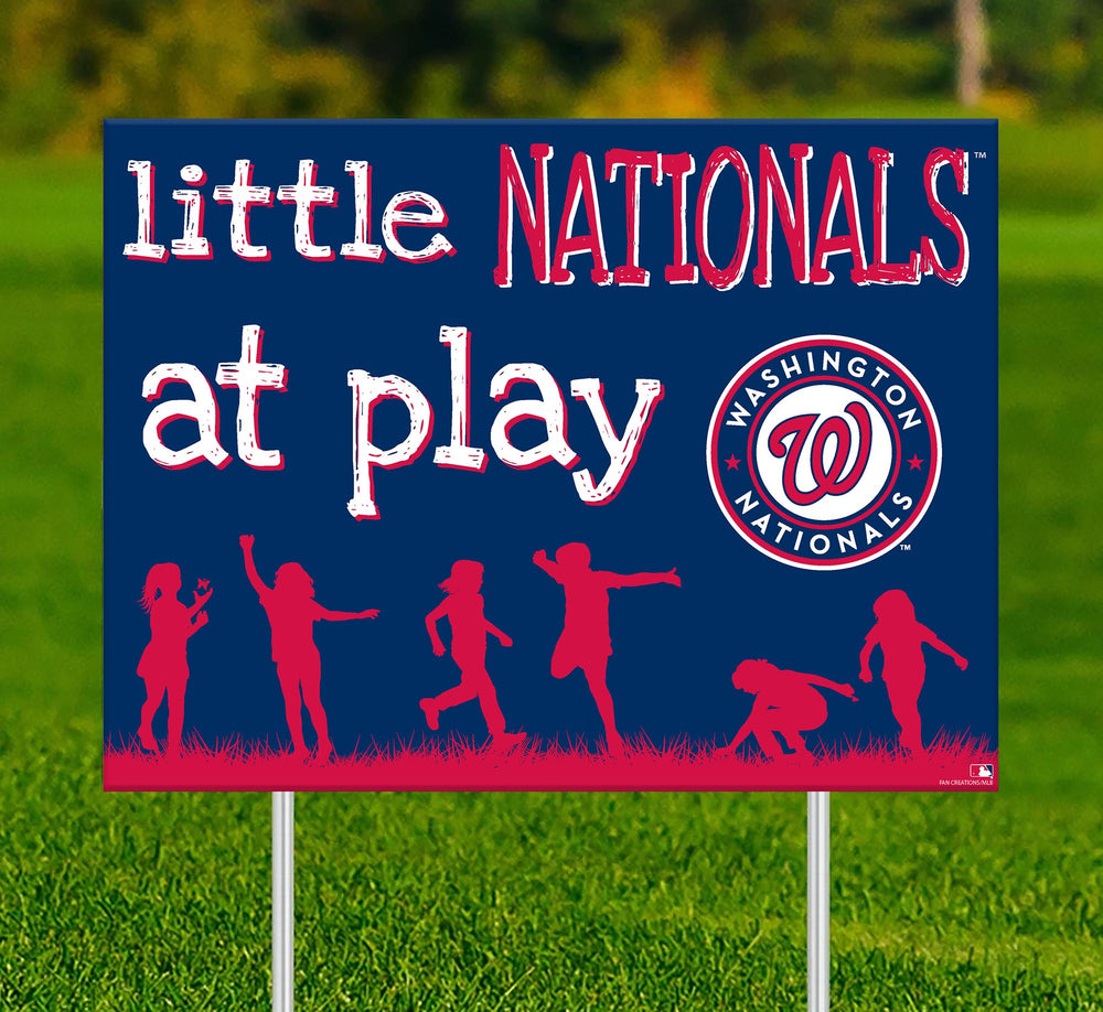 Wholesale MLB2031-Children At Play Yard Sign / M2031-Washington Nationals