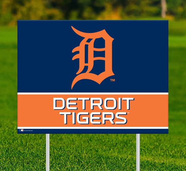 Wholesale MLB2032-Team Name Yard Sign / M2032-Detroit Tigers