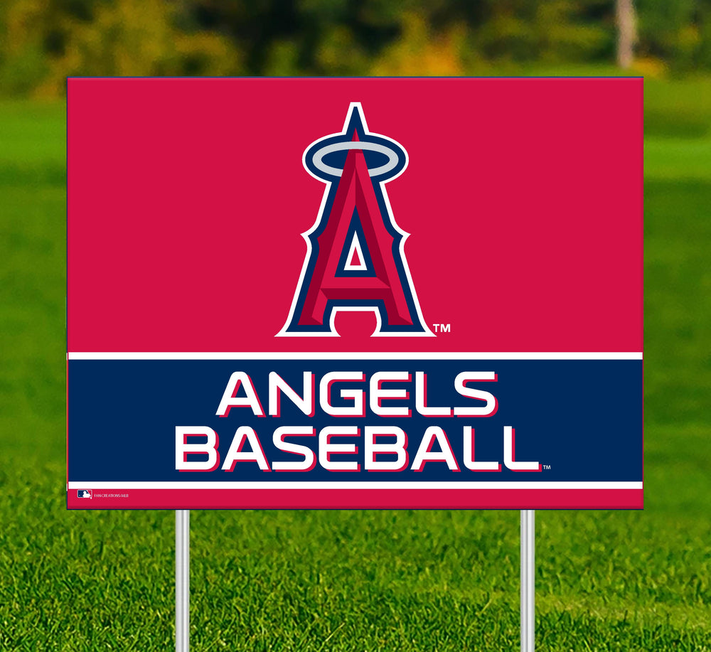 Wholesale MLB2032-Team Name Yard Sign / M2032-Los Angeles Angels