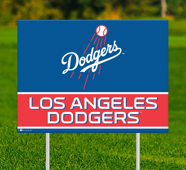 Wholesale MLB2032-Team Name Yard Sign / M2032-Los Angeles Dodgers