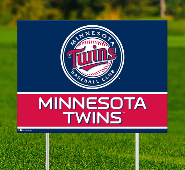 Wholesale MLB2032-Team Name Yard Sign / M2032-Minnesota Twins