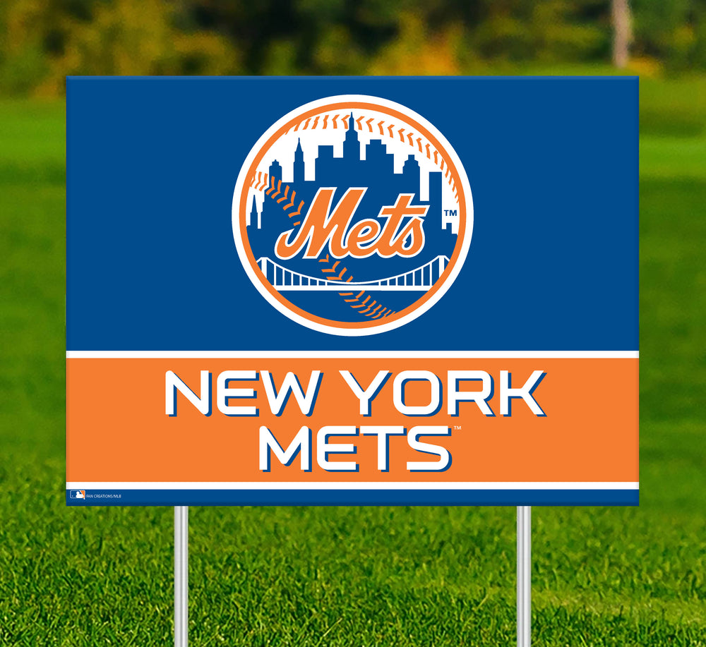 Wholesale MLB2032-Team Name Yard Sign / M2032-New York Mets