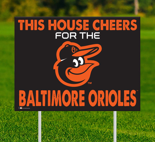 Wholesale MLB2033-This House Yard Sign / M2033-Baltimore Orioles