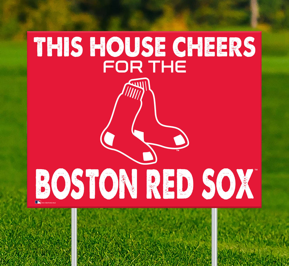 Wholesale MLB2033-This House Yard Sign / M2033-Boston Red Sox