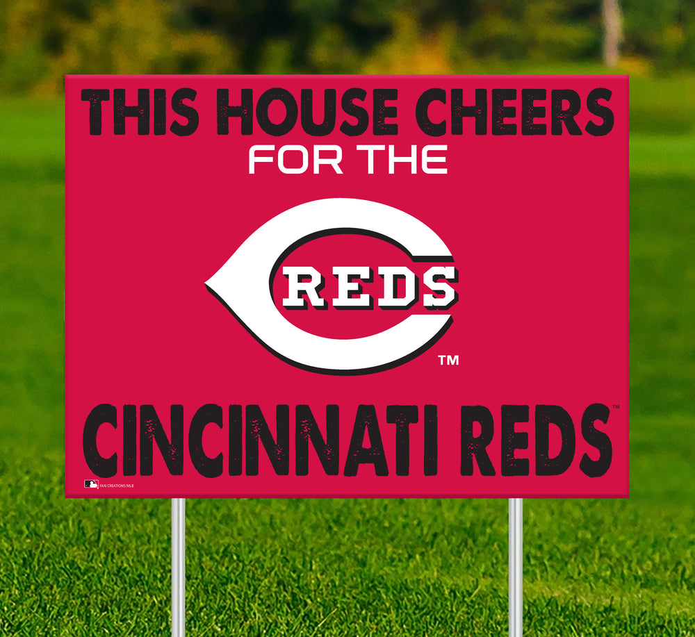 Wholesale MLB2033-This House Yard Sign / M2033-Cincinnati Reds