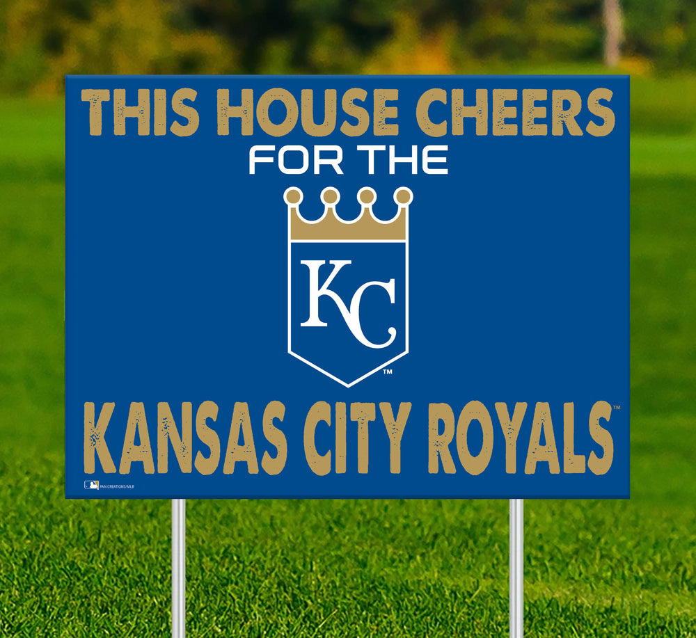 Wholesale MLB2033-This House Yard Sign / M2033-Kansas City Royals