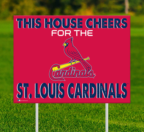 Wholesale MLB2033-This House Yard Sign / M2033-St Louis Cardinals