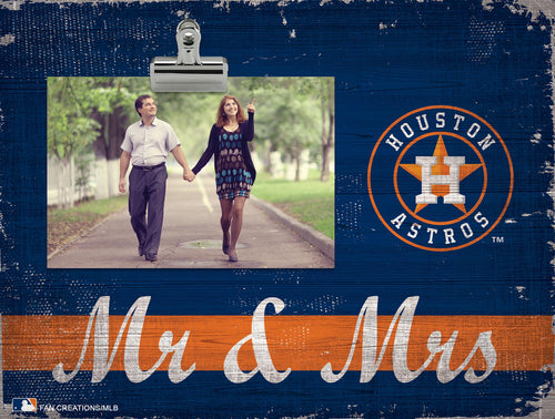 Wholesale MLB2034-Mr & Mrs Clip Frame / M2034-Houston Astros