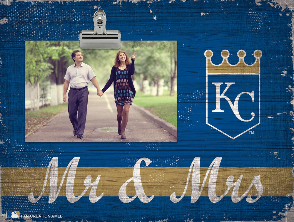 Wholesale MLB2034-Mr & Mrs Clip Frame / M2034-Kansas City Royals