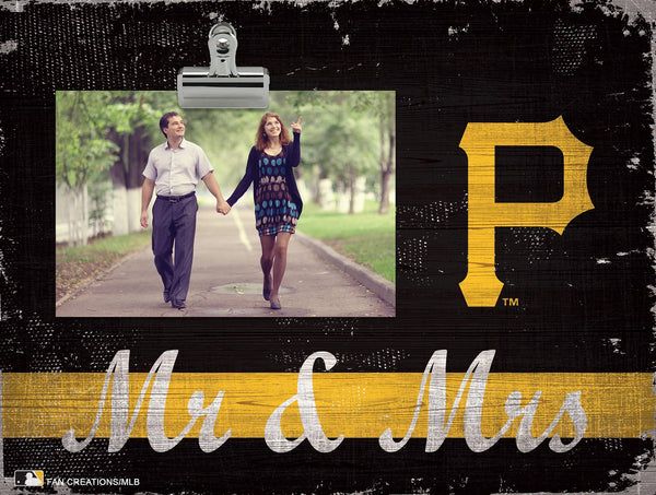 Wholesale MLB2034-Mr & Mrs Clip Frame / M2034-Pittsburgh Pirates