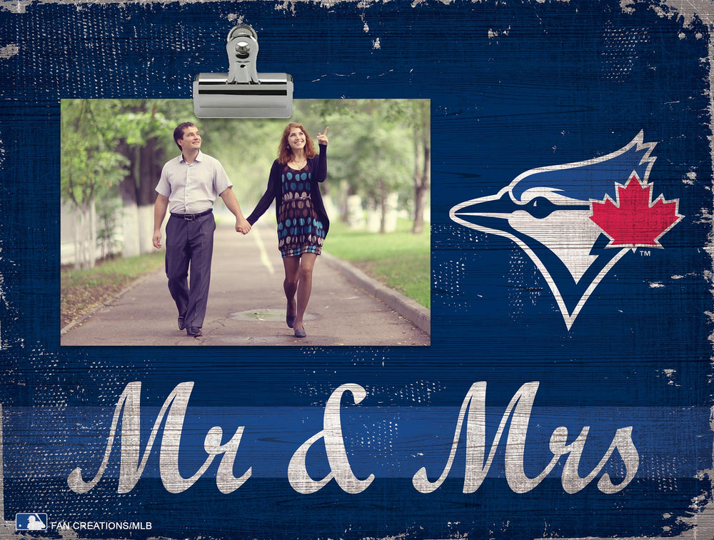 Wholesale MLB2034-Mr & Mrs Clip Frame / M2034-Toronto Blue Jays