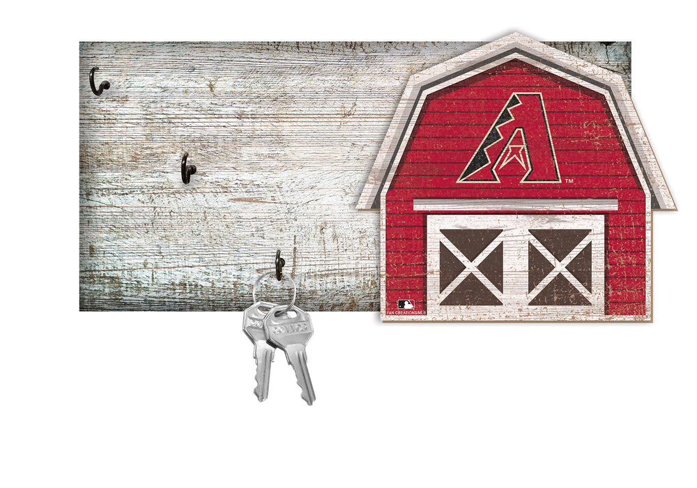 Wholesale MLB2035-Barn Keychain Holder / M2035-Arizona Diamondbacks