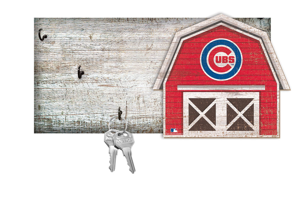 Wholesale MLB2035-Barn Keychain Holder / M2035-Chicago Cubs