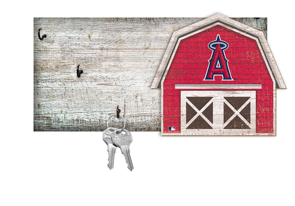 Wholesale MLB2035-Barn Keychain Holder / M2035-Los Angeles Angels