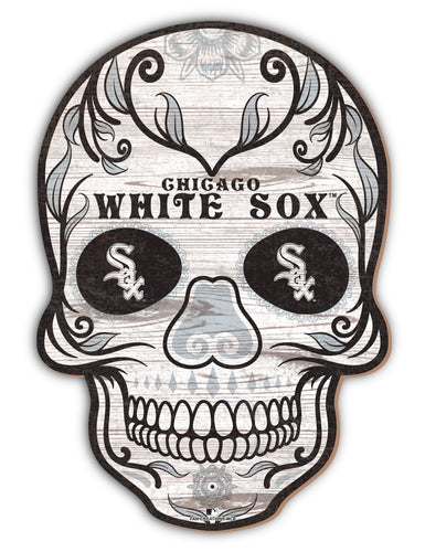 Wholesale MLB2044-Sugar Skull 12in / M2044-Chicago White Sox