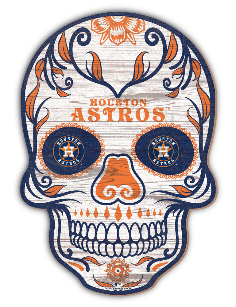 Wholesale MLB2044-Sugar Skull 12in / M2044-Houston Astros