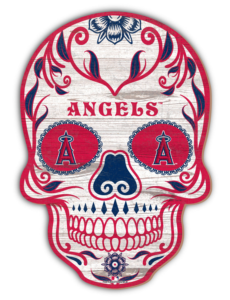 Wholesale MLB2044-Sugar Skull 12in / M2044-Los Angeles Angels