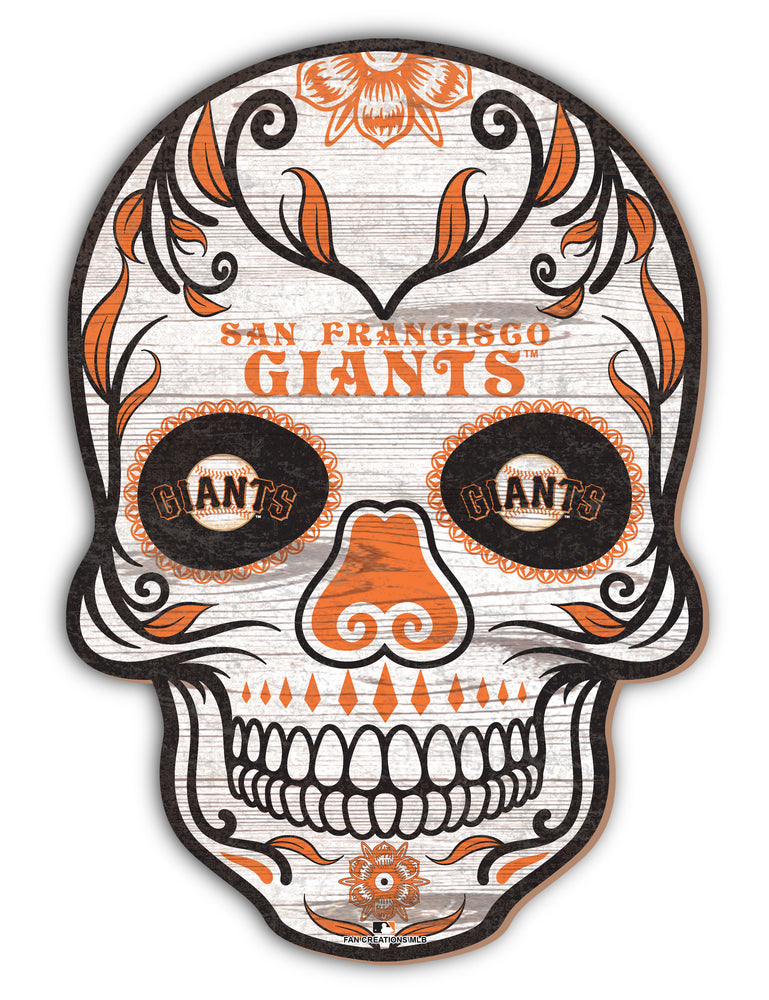 Wholesale MLB2044-Sugar Skull 12in / M2044-San Francisco Giants