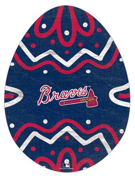 Wholesale MLB2050-Easter Egg Cutout / M2050-Atlanta Braves