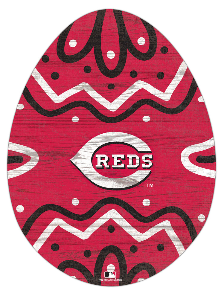 Wholesale MLB2050-Easter Egg Cutout / M2050-Cincinnati Reds