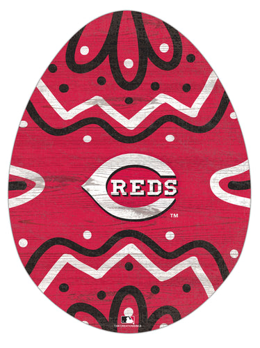 Wholesale MLB2050-Easter Egg Cutout / M2050-Cincinnati Reds