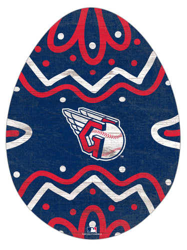 Wholesale MLB2050-Easter Egg Cutout / M2050-Cleveland Guardians