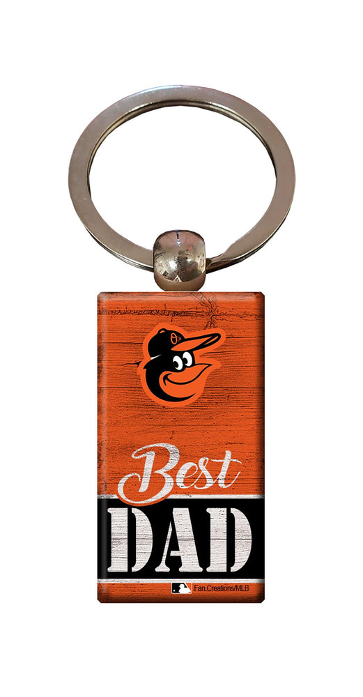 Wholesale MLB2051-Best Dad Keychain / M2051-Baltimore Orioles