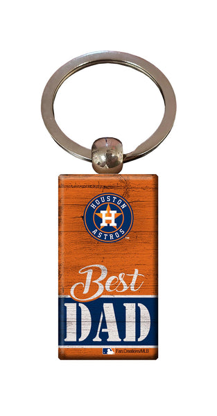 Wholesale MLB2051-Best Dad Keychain / M2051-Houston Astros