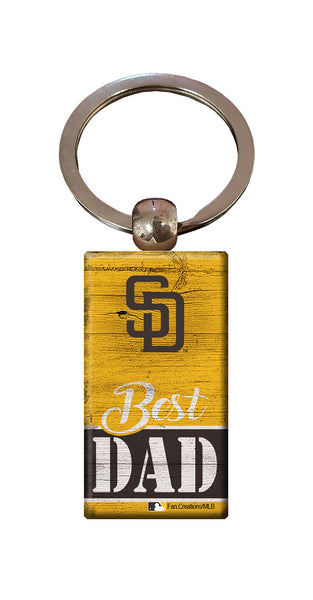 Wholesale MLB2051-Best Dad Keychain / M2051-San Diego Padres