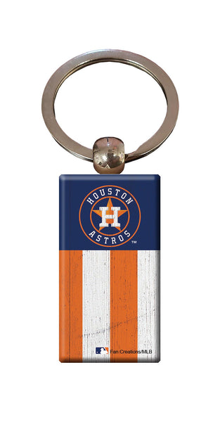 Wholesale MLB2055-Rectangle Flag Keychain / M2055-Houston Astros