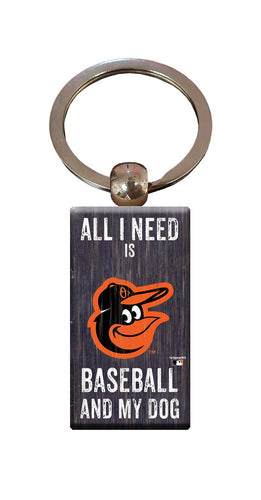 Wholesale MLB2056-All I Need Keychain / M2056-Baltimore Orioles