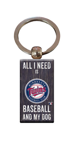 Wholesale MLB2056-All I Need Keychain / M2056-Minnesota Twins