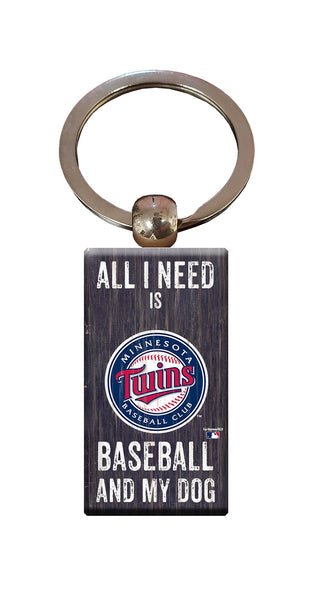 Wholesale MLB2056-All I Need Keychain / M2056-Minnesota Twins
