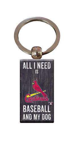 Wholesale MLB2056-All I Need Keychain / M2056-St. Louis Cardinals
