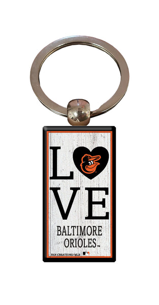 Wholesale MLB2057-Love Keychain / M2057-Baltimore Orioles