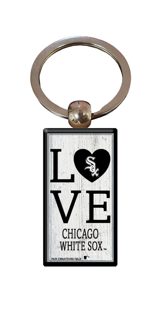 Wholesale MLB2057-Love Keychain / M2057-Chicago White Sox
