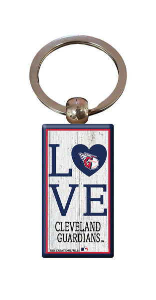 Wholesale MLB2057-Love Keychain / M2057-Cleveland Guardians