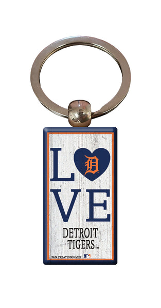 Wholesale MLB2057-Love Keychain / M2057-Detroit Tigers