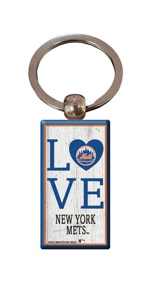 Wholesale MLB2057-Love Keychain / M2057-New York Mets