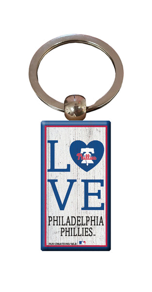 Wholesale MLB2057-Love Keychain / M2057-Philadelphia Phillies