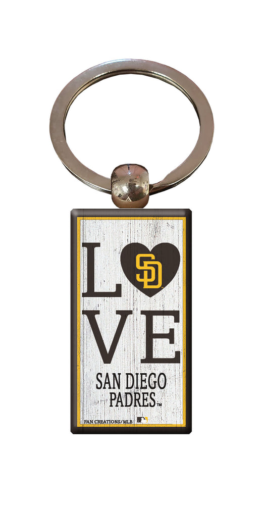 Wholesale MLB2057-Love Keychain / M2057-San Diego Padres