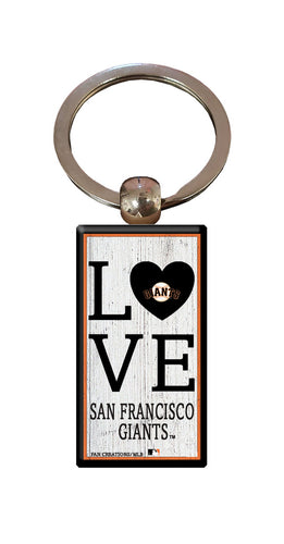 Wholesale MLB2057-Love Keychain / M2057-San Francisco Giants