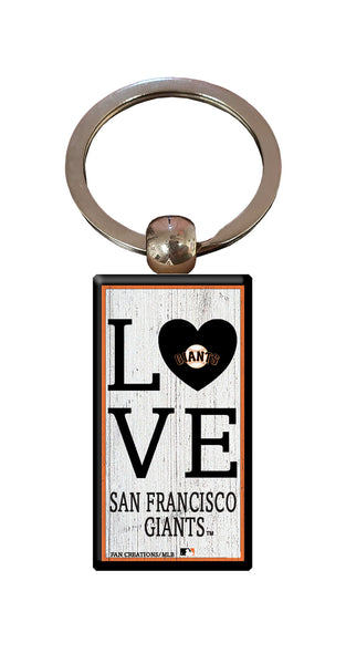 Wholesale MLB2057-Love Keychain / M2057-San Francisco Giants