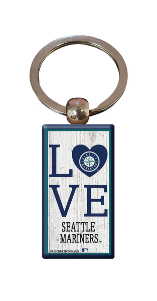 Wholesale MLB2057-Love Keychain / M2057-Seattle Mariners