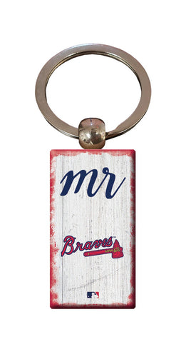 Wholesale MLB2058-Script Mr Keychain / M2058-Atlanta Braves