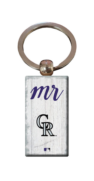Wholesale MLB2058-Script Mr Keychain / M2058-Colorado Rockies