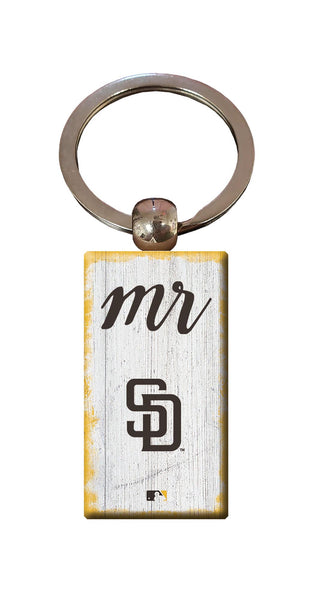 Wholesale MLB2058-Script Mr Keychain / M2058-San Diego Padres