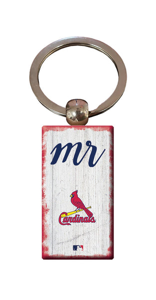Wholesale MLB2058-Script Mr Keychain / M2058-St. Louis Cardinals